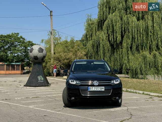 Черный Фольксваген Туарег, объемом двигателя 2.97 л и пробегом 160 тыс. км за 23500 $, фото 3 на Automoto.ua