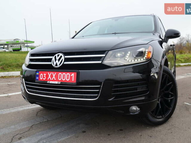 Черный Фольксваген Туарег, объемом двигателя 2.97 л и пробегом 267 тыс. км за 16450 $, фото 1 на Automoto.ua