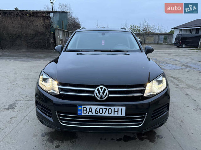 Черный Фольксваген Туарег, объемом двигателя 3 л и пробегом 285 тыс. км за 13800 $, фото 2 на Automoto.ua