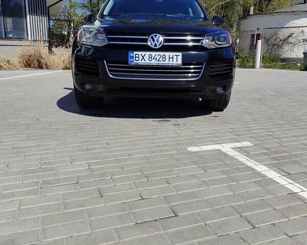 Черный Фольксваген Туарег, объемом двигателя 2.97 л и пробегом 178 тыс. км за 19200 $, фото 3 на Automoto.ua