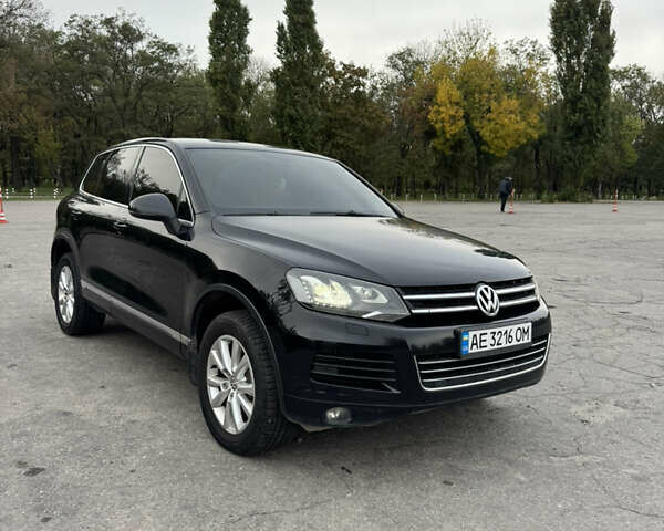 Черный Фольксваген Туарег, объемом двигателя 2.97 л и пробегом 160 тыс. км за 21000 $, фото 1 на Automoto.ua