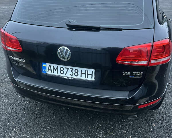 Черный Фольксваген Туарег, объемом двигателя 2.97 л и пробегом 201 тыс. км за 16500 $, фото 4 на Automoto.ua