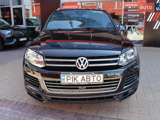 Черный Фольксваген Туарег, объемом двигателя 3 л и пробегом 142 тыс. км за 22900 $, фото 6 на Automoto.ua