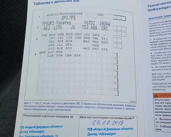Черный Фольксваген Туарег, объемом двигателя 2.97 л и пробегом 185 тыс. км за 21500 $, фото 11 на Automoto.ua