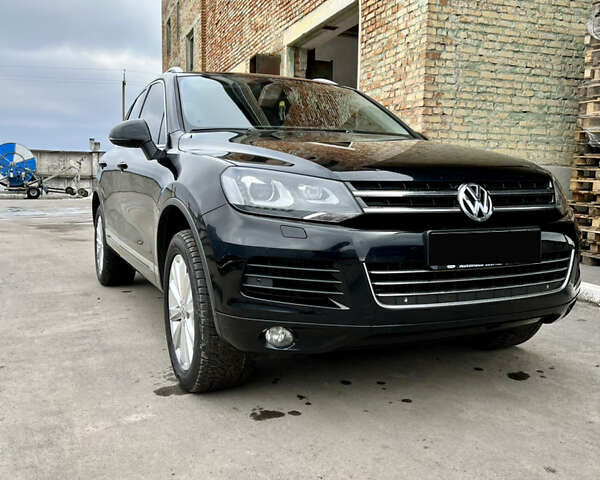 Черный Фольксваген Туарег, объемом двигателя 3 л и пробегом 213 тыс. км за 22300 $, фото 6 на Automoto.ua