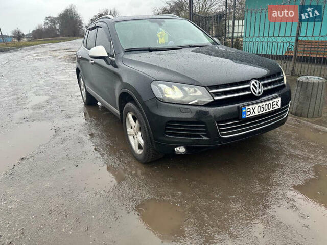 Черный Фольксваген Туарег, объемом двигателя 3.6 л и пробегом 320 тыс. км за 15500 $, фото 1 на Automoto.ua