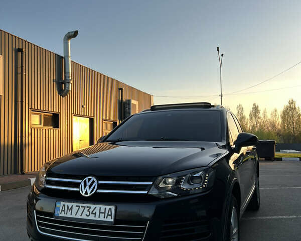 Черный Фольксваген Туарег, объемом двигателя 3 л и пробегом 270 тыс. км за 23200 $, фото 4 на Automoto.ua