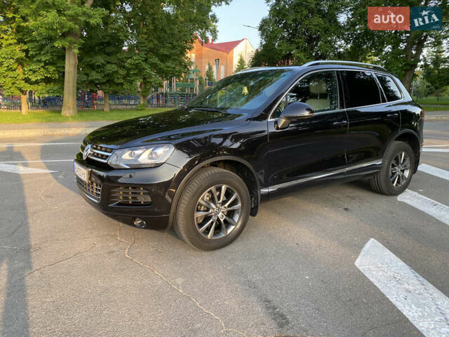 Черный Фольксваген Туарег, объемом двигателя 2.97 л и пробегом 185 тыс. км за 22999 $, фото 4 на Automoto.ua