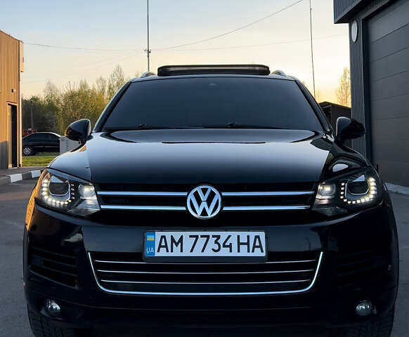 Черный Фольксваген Туарег, объемом двигателя 3 л и пробегом 270 тыс. км за 23200 $, фото 3 на Automoto.ua