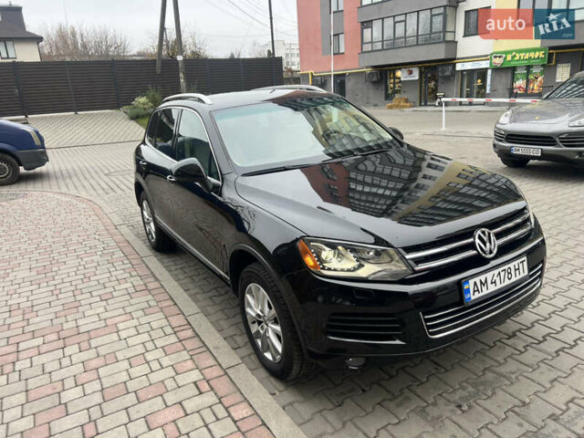 Черный Фольксваген Туарег, объемом двигателя 2.97 л и пробегом 210 тыс. км за 19500 $, фото 2 на Automoto.ua