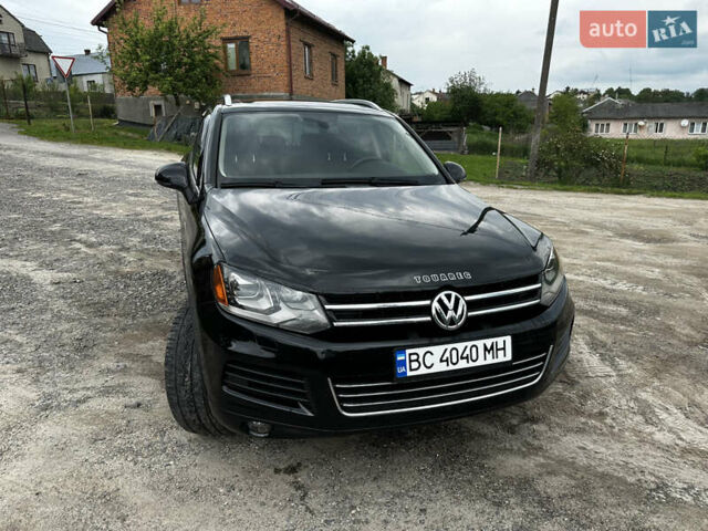 Черный Фольксваген Туарег, объемом двигателя 3 л и пробегом 360 тыс. км за 16200 $, фото 1 на Automoto.ua