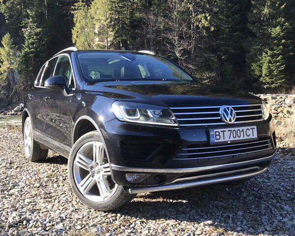 Черный Фольксваген Туарег, объемом двигателя 3 л и пробегом 208 тыс. км за 30500 $, фото 17 на Automoto.ua