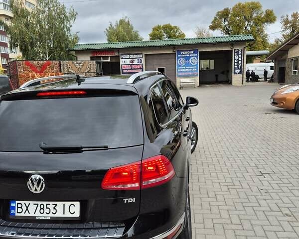 Черный Фольксваген Туарег, объемом двигателя 3 л и пробегом 330 тыс. км за 19999 $, фото 9 на Automoto.ua