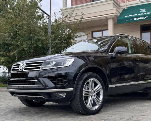 Черный Фольксваген Туарег, объемом двигателя 2.97 л и пробегом 210 тыс. км за 24999 $, фото 3 на Automoto.ua