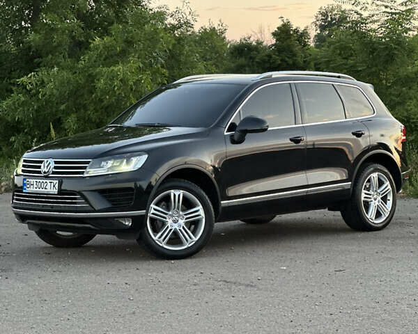 Черный Фольксваген Туарег, объемом двигателя 3 л и пробегом 269 тыс. км за 32500 $, фото 9 на Automoto.ua