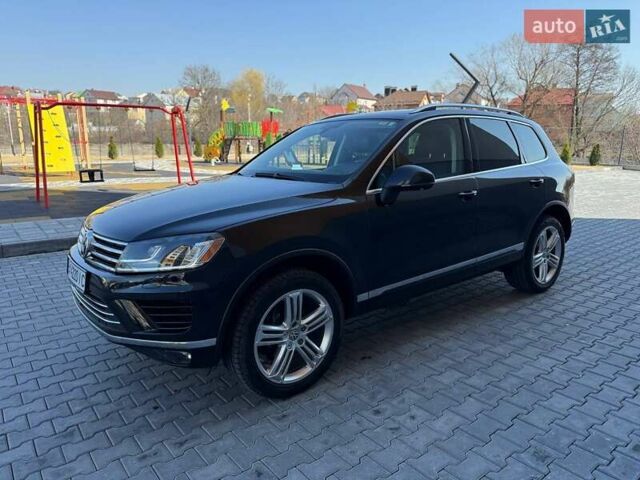 Черный Фольксваген Туарег, объемом двигателя 3 л и пробегом 130 тыс. км за 25500 $, фото 6 на Automoto.ua