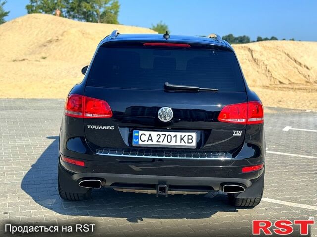 Черный Фольксваген Туарег, объемом двигателя 3 л и пробегом 184 тыс. км за 21800 $, фото 3 на Automoto.ua