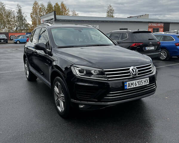Черный Фольксваген Туарег, объемом двигателя 2.97 л и пробегом 270 тыс. км за 22300 $, фото 1 на Automoto.ua