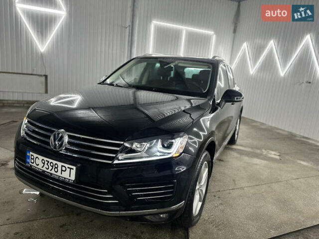 Черный Фольксваген Туарег, объемом двигателя 3 л и пробегом 56 тыс. км за 27000 $, фото 6 на Automoto.ua