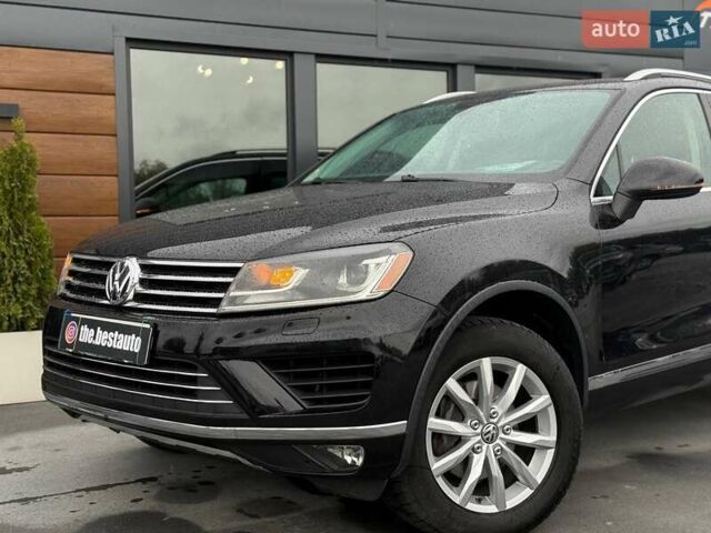 Черный Фольксваген Туарег, объемом двигателя 3.6 л и пробегом 220 тыс. км за 16900 $, фото 2 на Automoto.ua