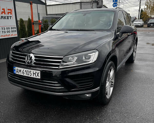 Черный Фольксваген Туарег, объемом двигателя 2.97 л и пробегом 270 тыс. км за 22300 $, фото 3 на Automoto.ua