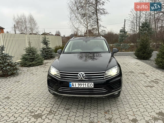 Черный Фольксваген Туарег, объемом двигателя 2.97 л и пробегом 235 тыс. км за 23500 $, фото 5 на Automoto.ua