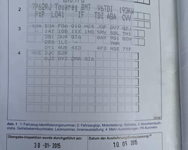 Чорний Фольксваген Туарег, об'ємом двигуна 3 л та пробігом 158 тис. км за 29200 $, фото 7 на Automoto.ua