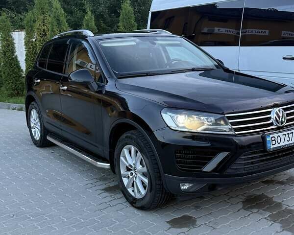Черный Фольксваген Туарег, объемом двигателя 2.97 л и пробегом 285 тыс. км за 23500 $, фото 12 на Automoto.ua