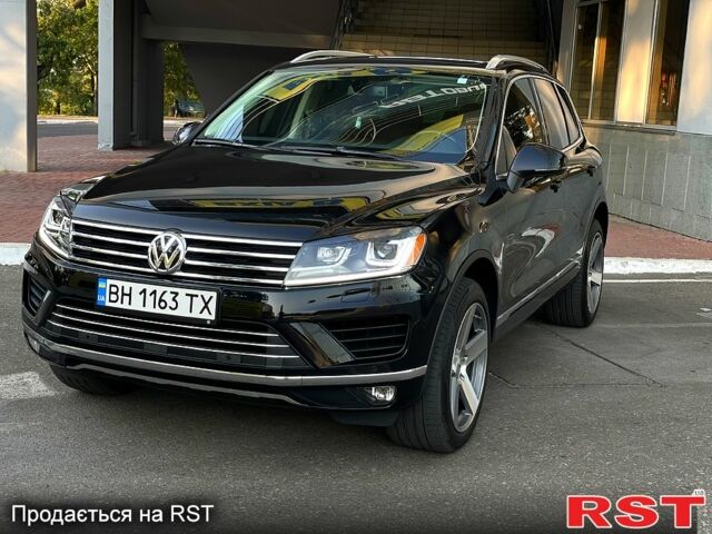 Черный Фольксваген Туарег, объемом двигателя 3.6 л и пробегом 227 тыс. км за 19000 $, фото 1 на Automoto.ua