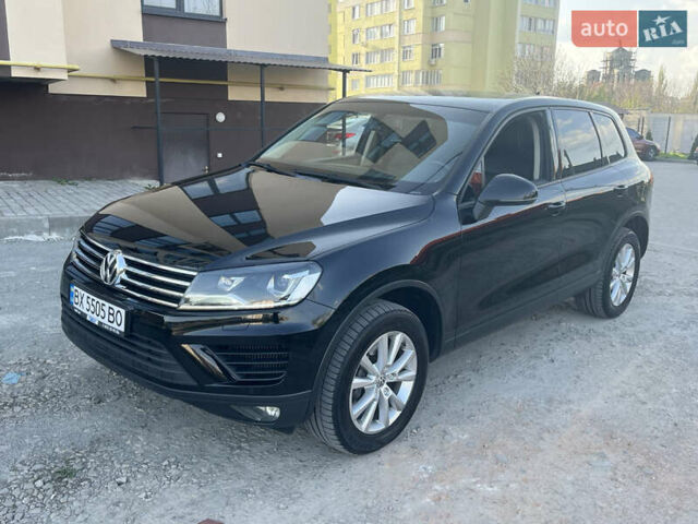 Черный Фольксваген Туарег, объемом двигателя 2.97 л и пробегом 195 тыс. км за 25900 $, фото 9 на Automoto.ua