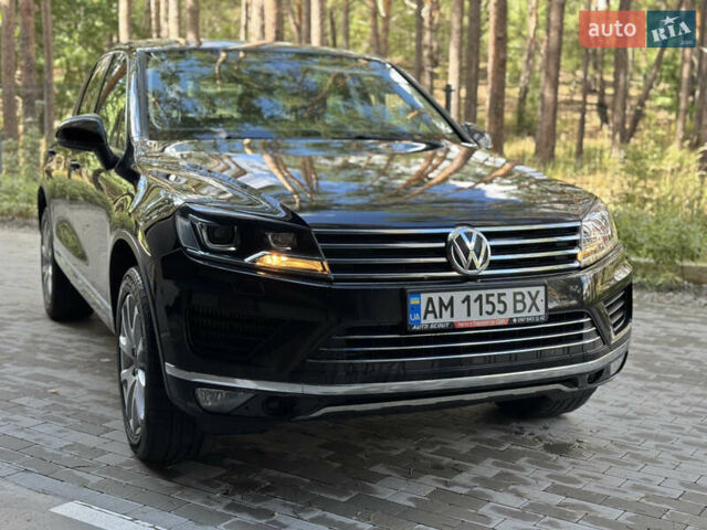 Чорний Фольксваген Туарег, об'ємом двигуна 2.97 л та пробігом 194 тис. км за 22499 $, фото 1 на Automoto.ua