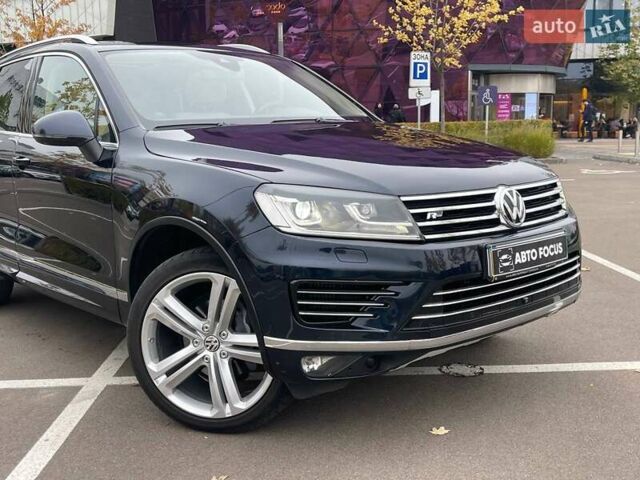 Черный Фольксваген Туарег, объемом двигателя 2.97 л и пробегом 159 тыс. км за 35490 $, фото 1 на Automoto.ua