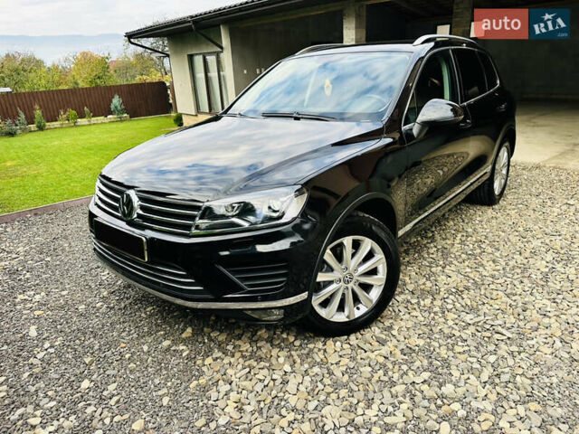 Черный Фольксваген Туарег, объемом двигателя 3 л и пробегом 286 тыс. км за 19900 $, фото 2 на Automoto.ua