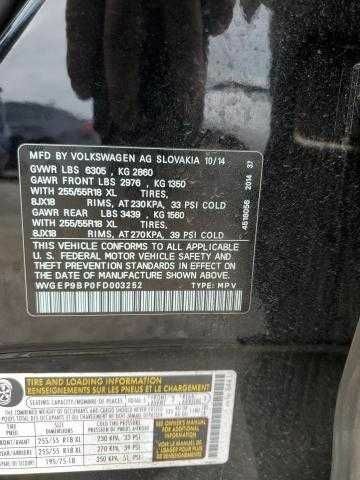 Чорний Фольксваген Туарег, об'ємом двигуна 3 л та пробігом 93 тис. км за 6200 $, фото 10 на Automoto.ua