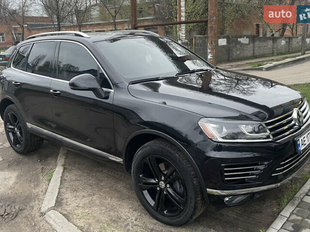 Черный Фольксваген Туарег, объемом двигателя 3.6 л и пробегом 120 тыс. км за 26600 $, фото 1 на Automoto.ua