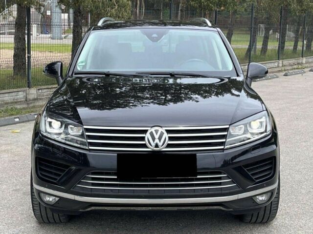 Черный Фольксваген Туарег, объемом двигателя 3 л и пробегом 134 тыс. км за 14300 $, фото 3 на Automoto.ua
