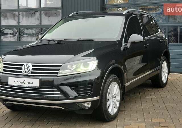 Черный Фольксваген Туарег, объемом двигателя 2.97 л и пробегом 205 тыс. км за 30500 $, фото 4 на Automoto.ua