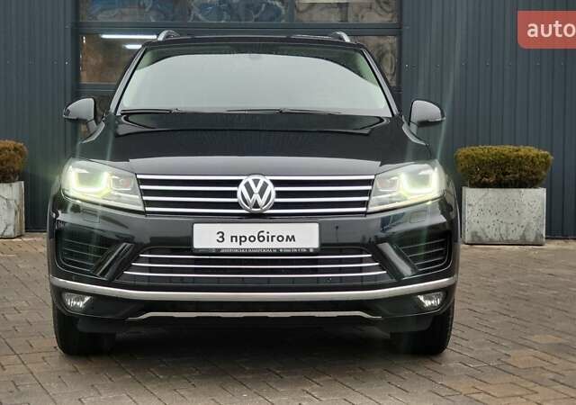Черный Фольксваген Туарег, объемом двигателя 2.97 л и пробегом 205 тыс. км за 30500 $, фото 3 на Automoto.ua