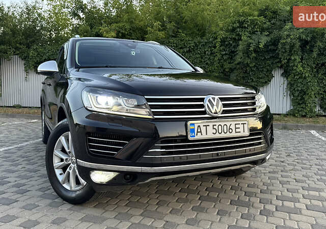 Черный Фольксваген Туарег, объемом двигателя 2.97 л и пробегом 288 тыс. км за 25850 $, фото 1 на Automoto.ua