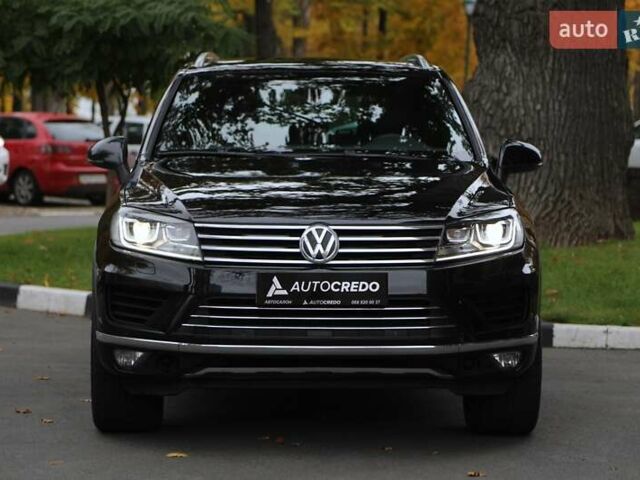 Черный Фольксваген Туарег, объемом двигателя 3.6 л и пробегом 104 тыс. км за 19900 $, фото 1 на Automoto.ua