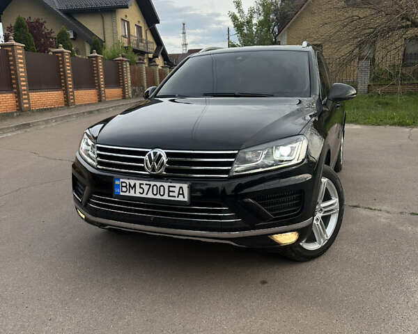 Черный Фольксваген Туарег, объемом двигателя 3 л и пробегом 225 тыс. км за 30000 $, фото 57 на Automoto.ua