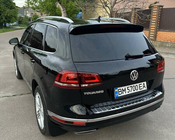 Черный Фольксваген Туарег, объемом двигателя 3 л и пробегом 225 тыс. км за 30000 $, фото 61 на Automoto.ua