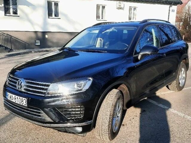 Черный Фольксваген Туарег, объемом двигателя 3 л и пробегом 197 тыс. км за 9300 $, фото 1 на Automoto.ua