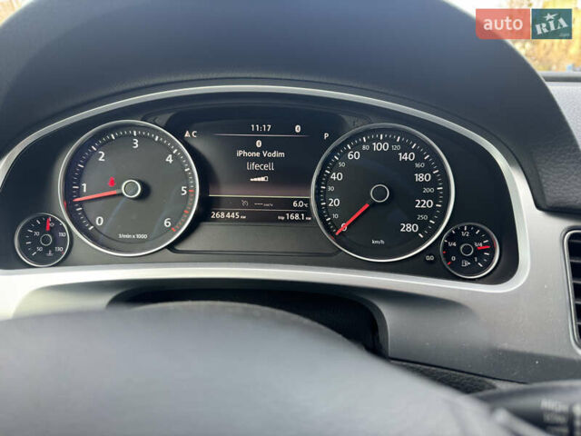 Черный Фольксваген Туарег, объемом двигателя 2.97 л и пробегом 268 тыс. км за 24300 $, фото 11 на Automoto.ua