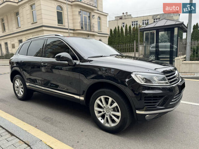 Черный Фольксваген Туарег, объемом двигателя 3 л и пробегом 159 тыс. км за 27900 $, фото 6 на Automoto.ua