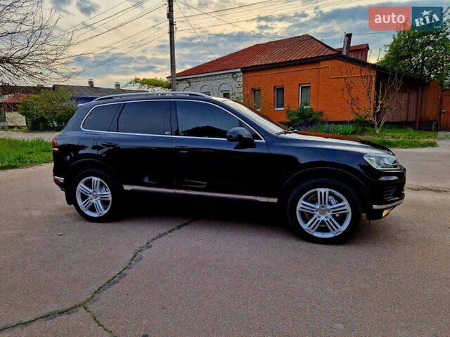 Черный Фольксваген Туарег, объемом двигателя 3 л и пробегом 225 тыс. км за 30000 $, фото 16 на Automoto.ua