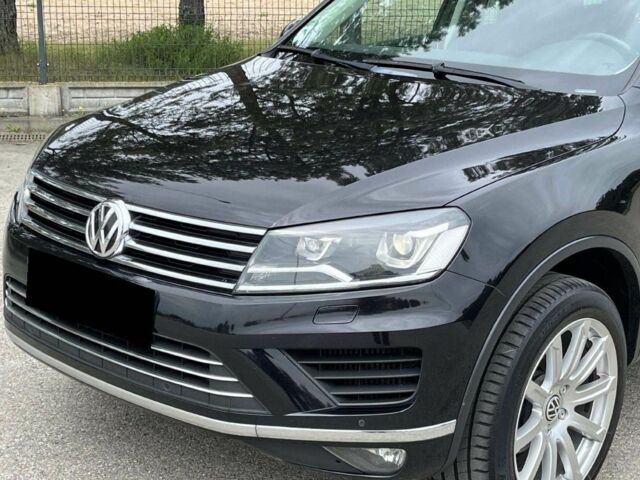 Черный Фольксваген Туарег, объемом двигателя 3 л и пробегом 134 тыс. км за 14300 $, фото 4 на Automoto.ua