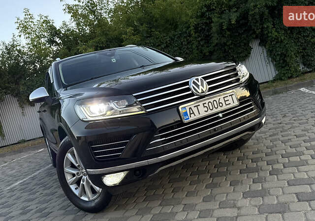 Черный Фольксваген Туарег, объемом двигателя 2.97 л и пробегом 288 тыс. км за 25850 $, фото 2 на Automoto.ua