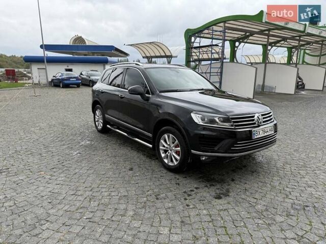 Черный Фольксваген Туарег, объемом двигателя 3 л и пробегом 224 тыс. км за 27000 $, фото 9 на Automoto.ua