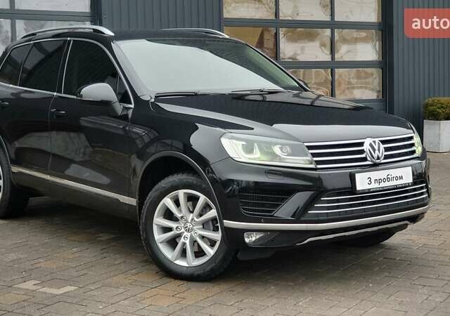 Черный Фольксваген Туарег, объемом двигателя 2.97 л и пробегом 205 тыс. км за 30500 $, фото 2 на Automoto.ua